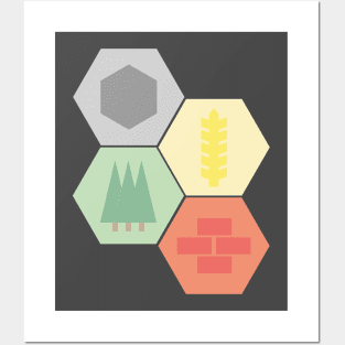 Catan Logos Posters and Art